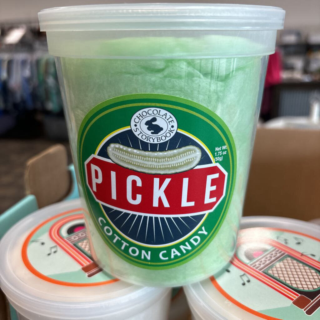 Pickle Cotton Candy