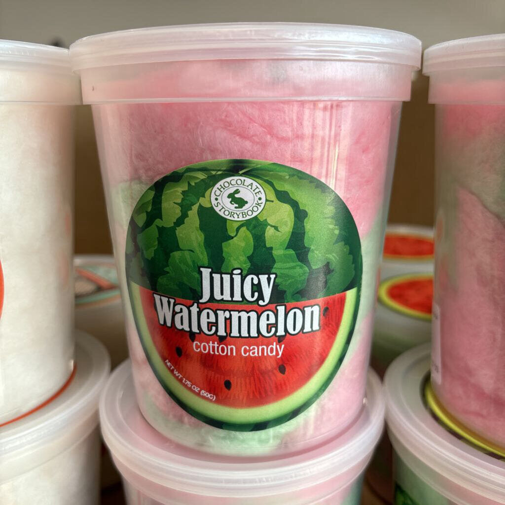 Juicy Watermelon Cotton Candy