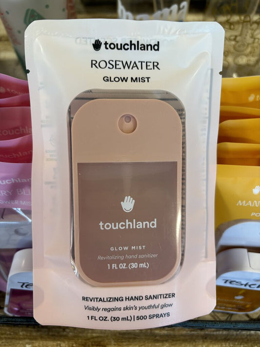 TOUCHLAND HAND SANITIZER- ROSEWATER